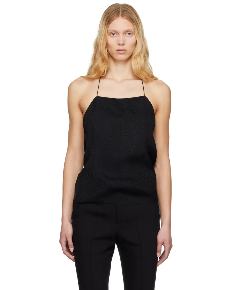 Ann Demeulemeester Black Heda Open Back Top 099