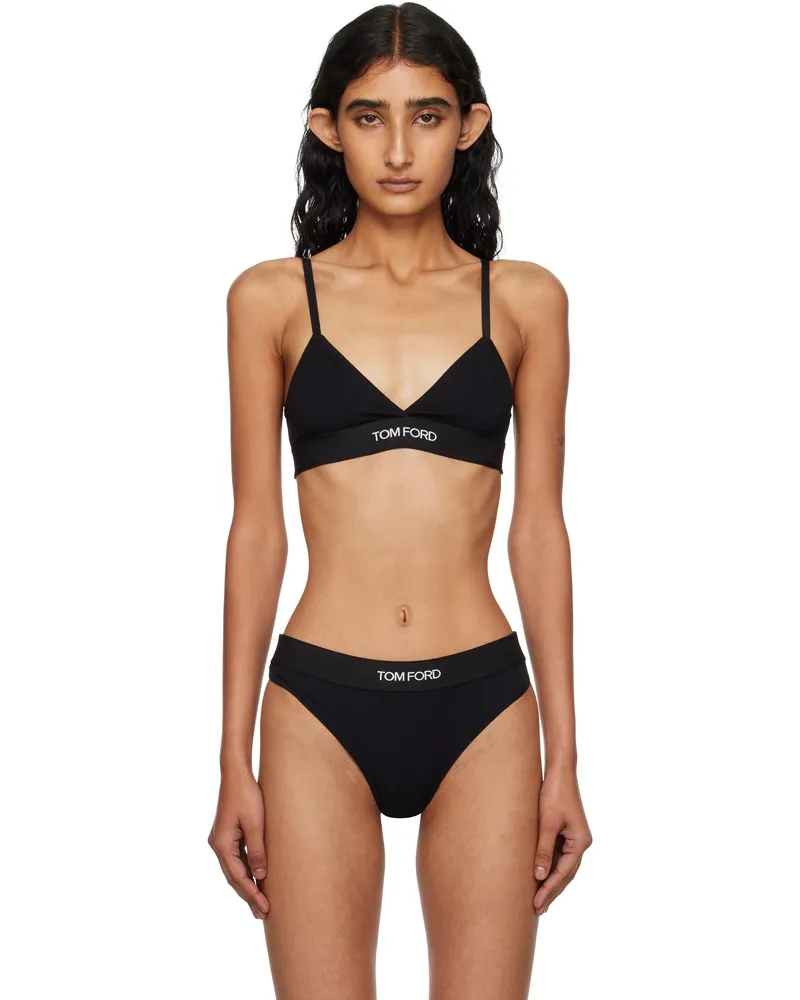 Tom Ford Black Modal Signature Bra Lb999