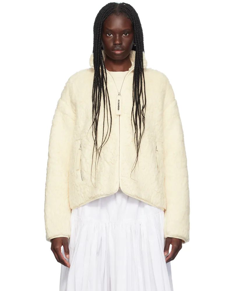Jil Sander Off-White Zip Jacket 106