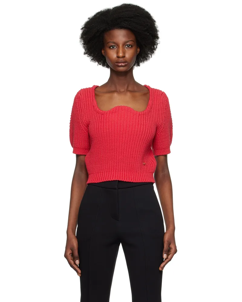 RECTO Red Chunky T-Shirt Red