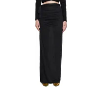 Black Hania Maxi Skirt
