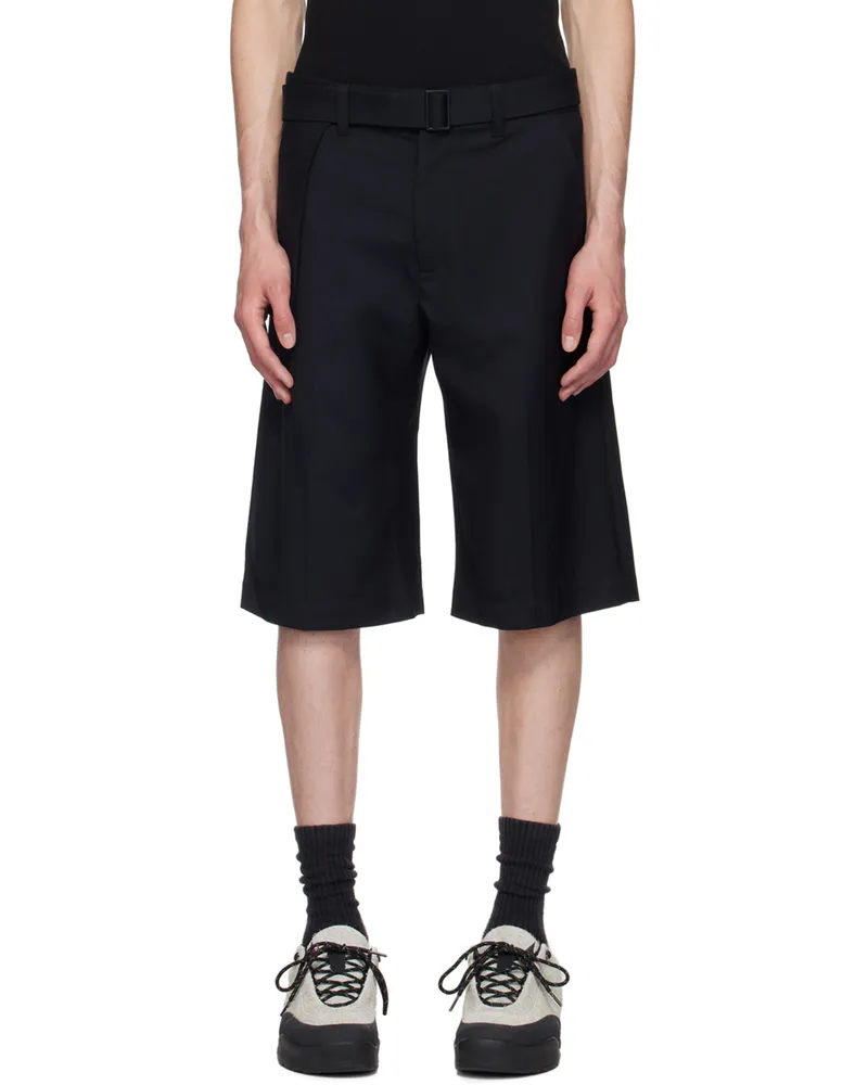 Heliot Emil Black Robur Shorts Black