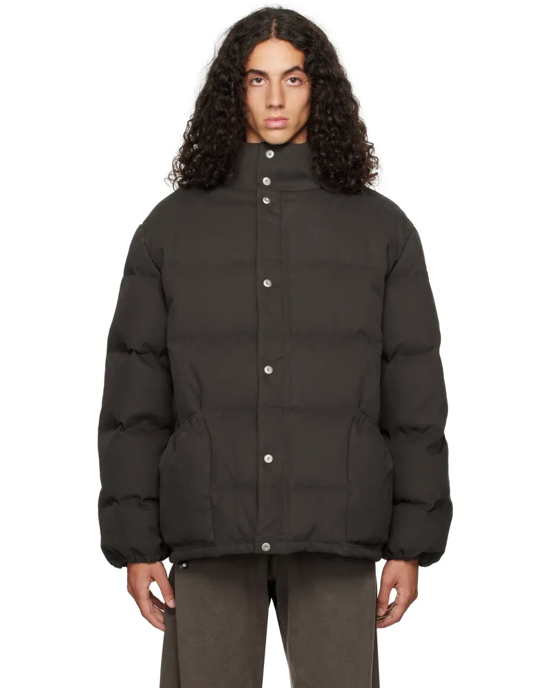 Omar Afridi Brown Noshaq Down Jacket Nomad