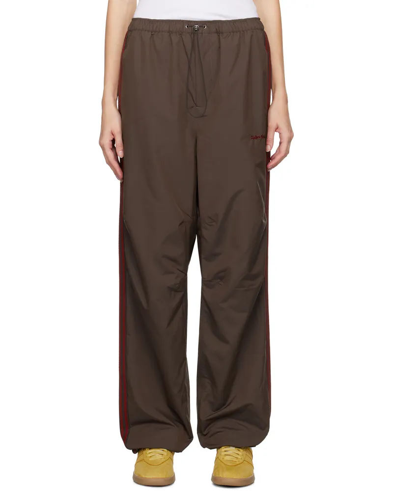 Wales Bonner Brown adidas Originals Edition Taffeta Track Pants Night