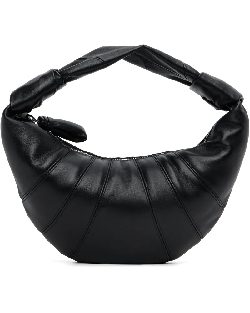 Christophe Lemaire Black Mini Fortune Croissant Bag Bk999