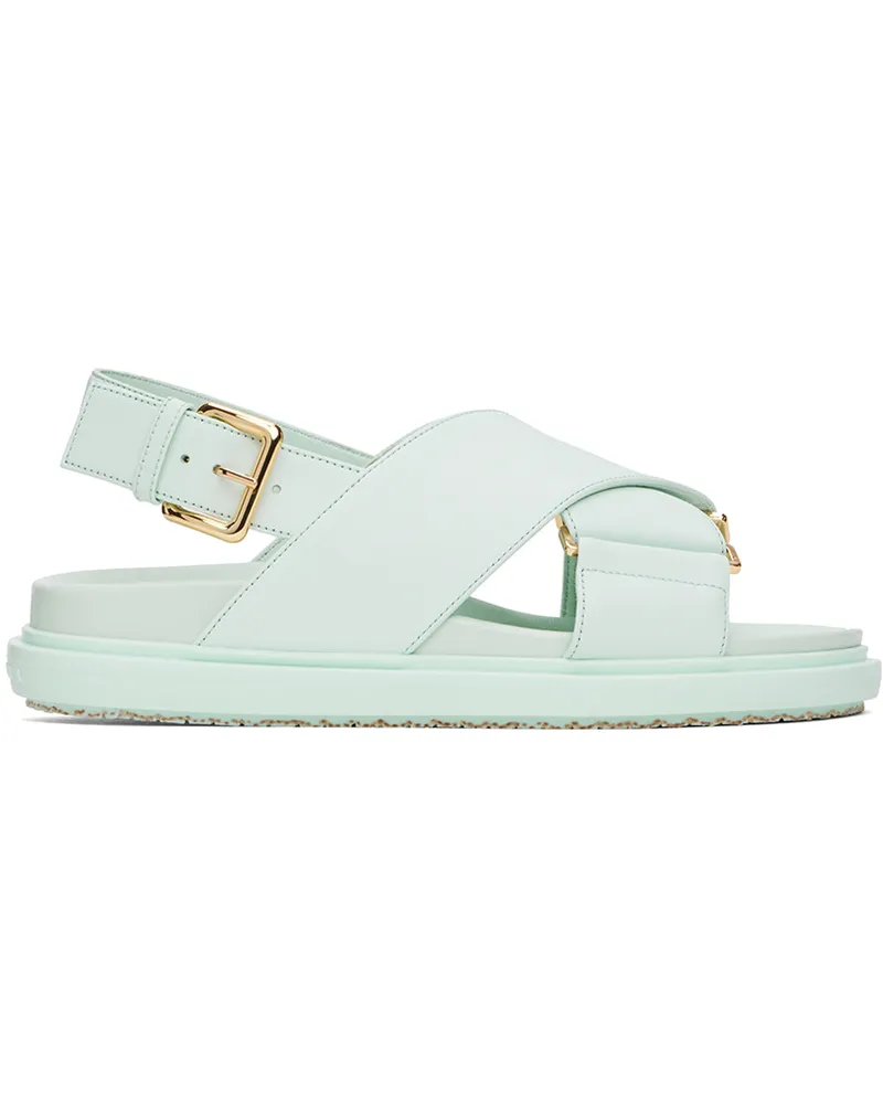 Marni Blue Fussbett Sandals 00b18