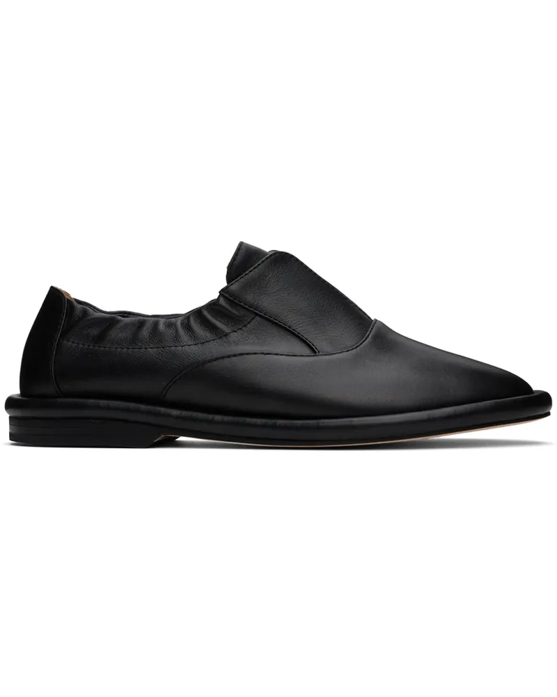 Lauren Manoogian Black Banded Oxford Loafers B01