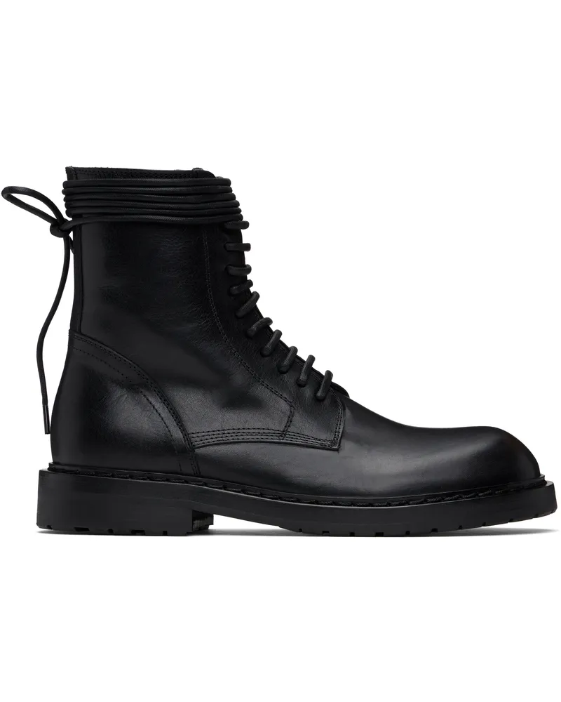 Ann Demeulemeester Black Danny Ankle Boots Black
