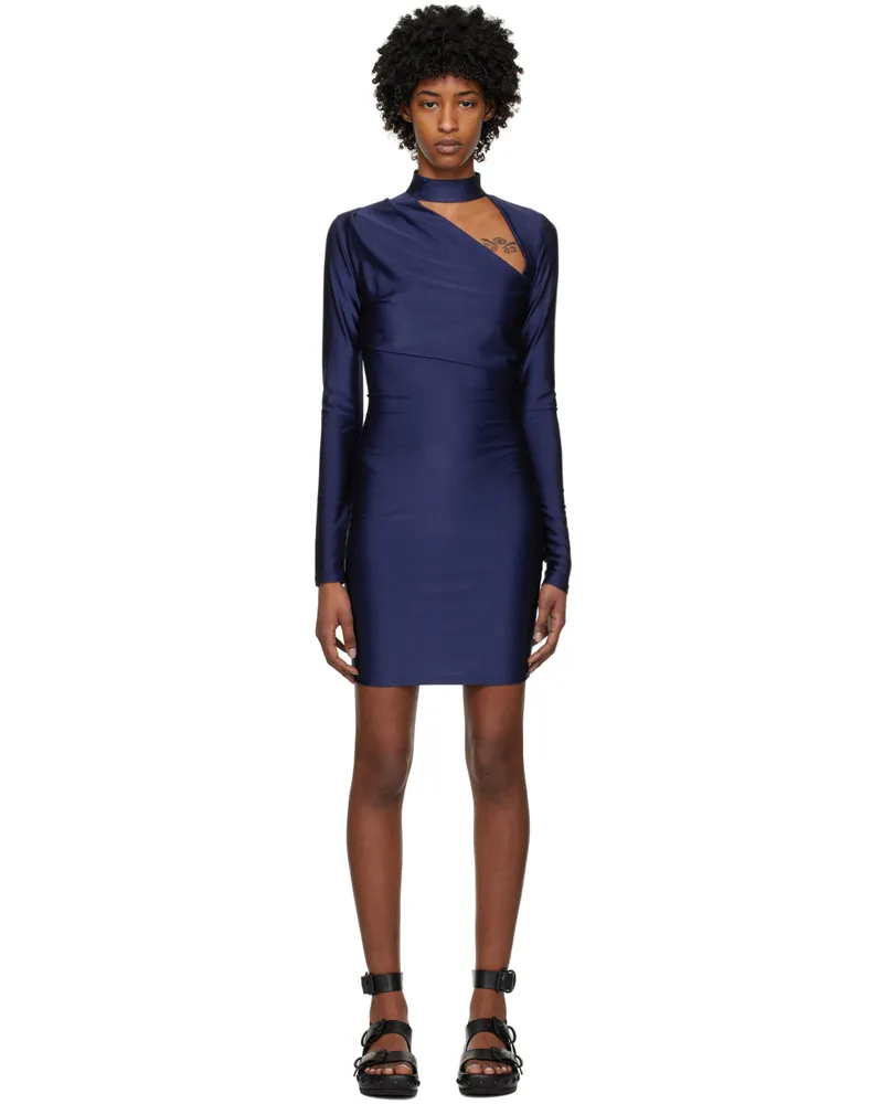 Han Kjøbenhavn Blue Cutout Minidress Blue