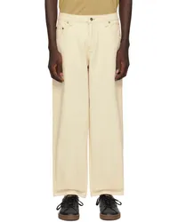 Dime Off-White Baggy Jeans Warm