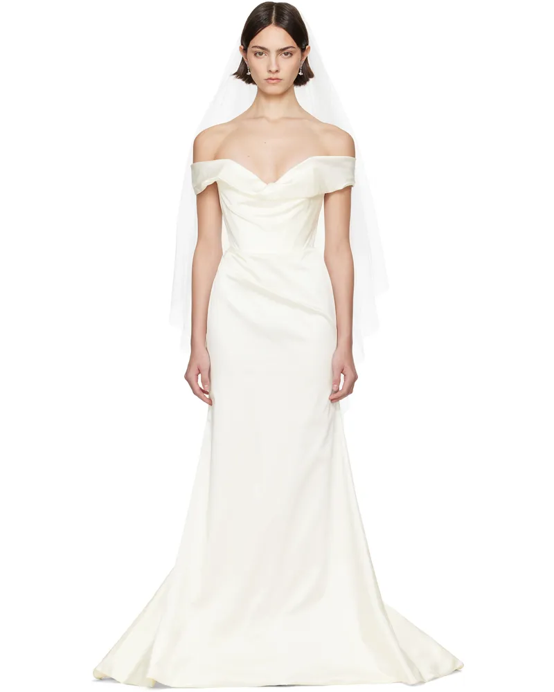 Vivienne Westwood SSENSE Bridal Capsule Nova Cora Maxi Dress A404