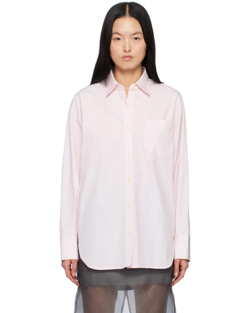 Maria Mcmanus Pink Oversized Tunic Shirt Pale