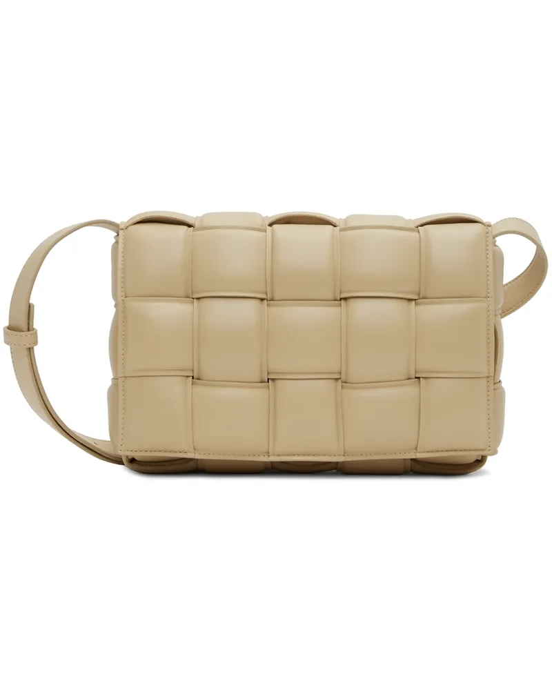 Bottega Veneta Beige Padded Cassette Shoulder Bag 9776