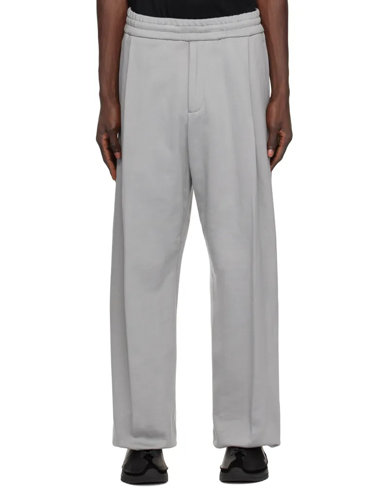 Wooyoungmi Gray Wide Sweatpants 726g