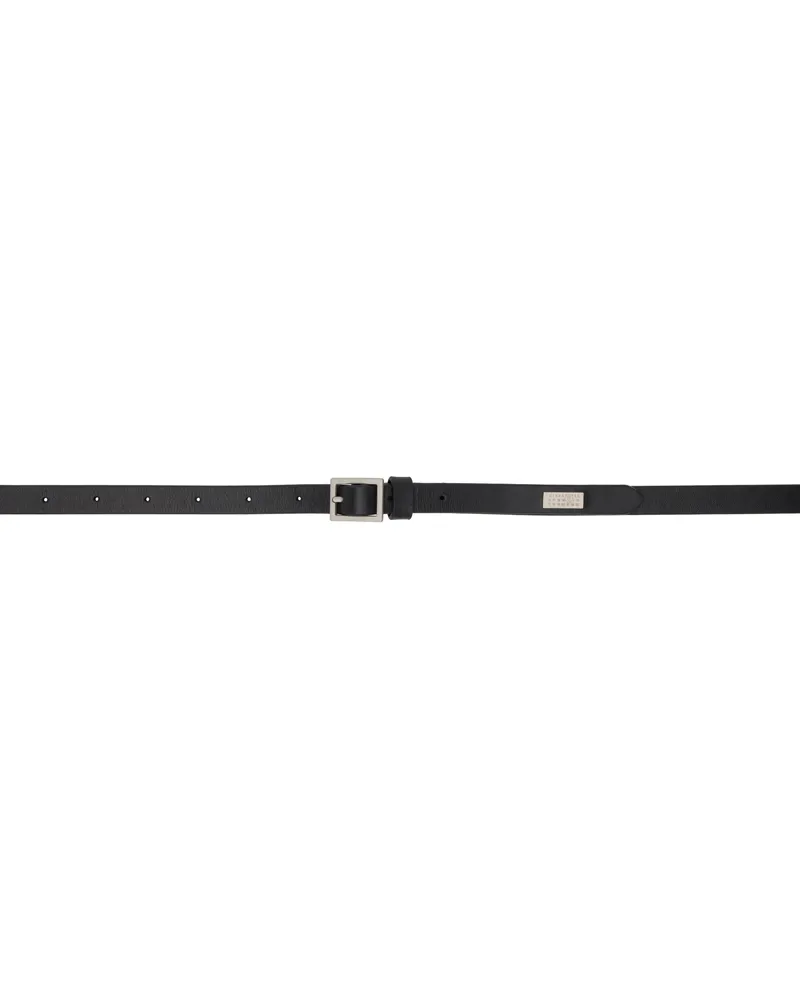 Maison Margiela Black Numeric Buckle Belt T8013