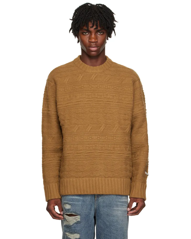 Adererror Brown Oversized Sweater Beige