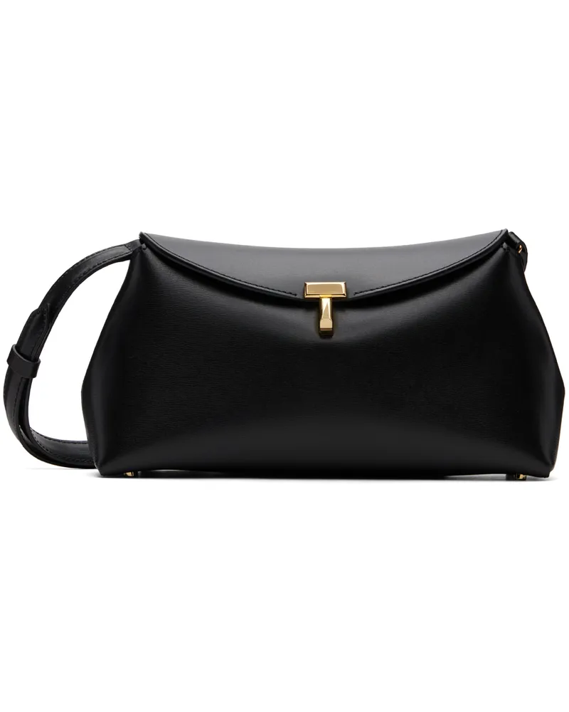 Totême Black T-Lock Clutch 001