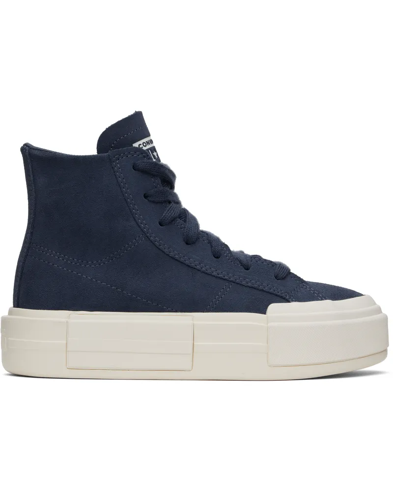 Converse Blue Chuck Taylor All Star Cruise Suede High Top Sneakers Dark