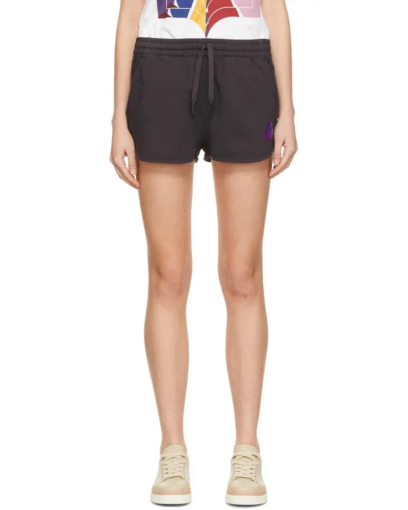 Étoile Isabel Marant Black Mifikia Shorts 30fn