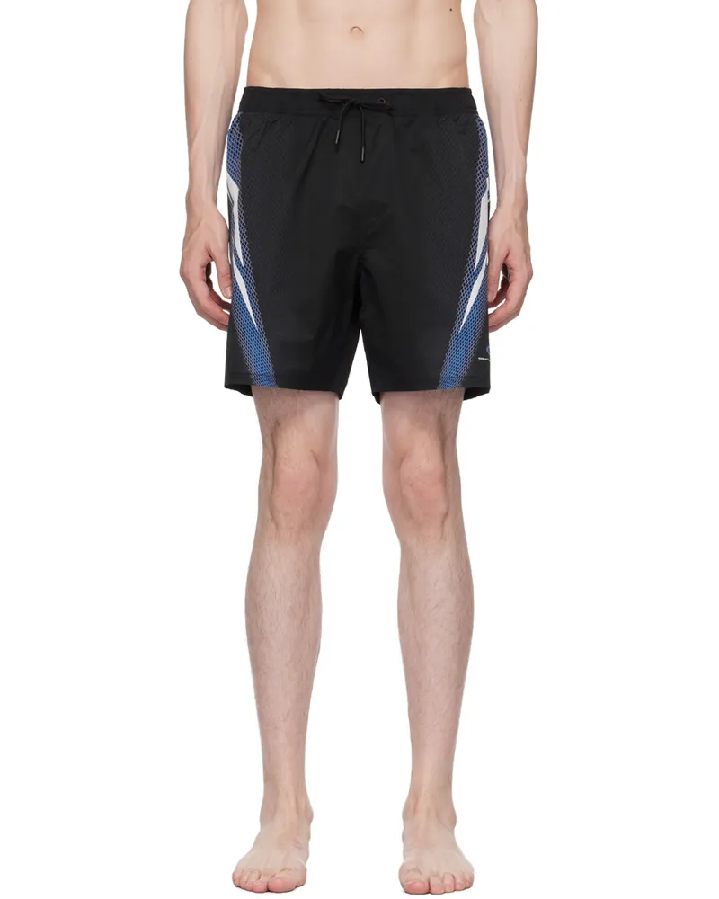 Saturdays NYC Black Oakley Edition Timothy Swim Shorts Black