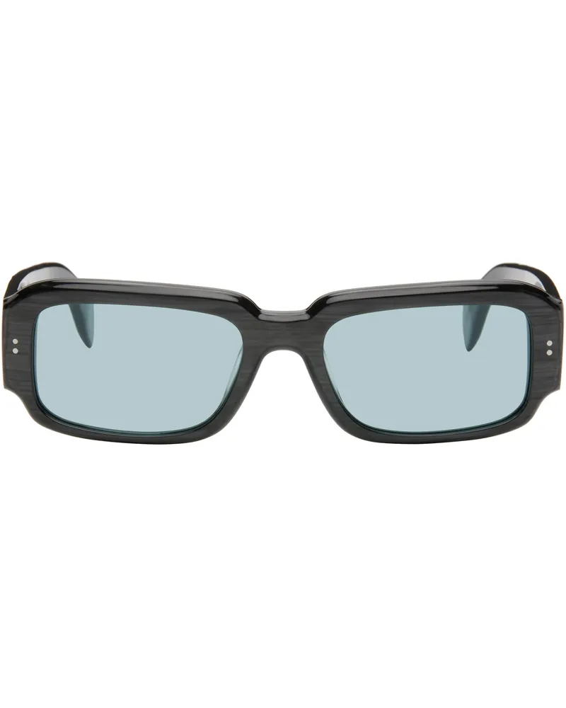 RETROSUPERFUTURE Black Etrusco Sunglasses Fiammato