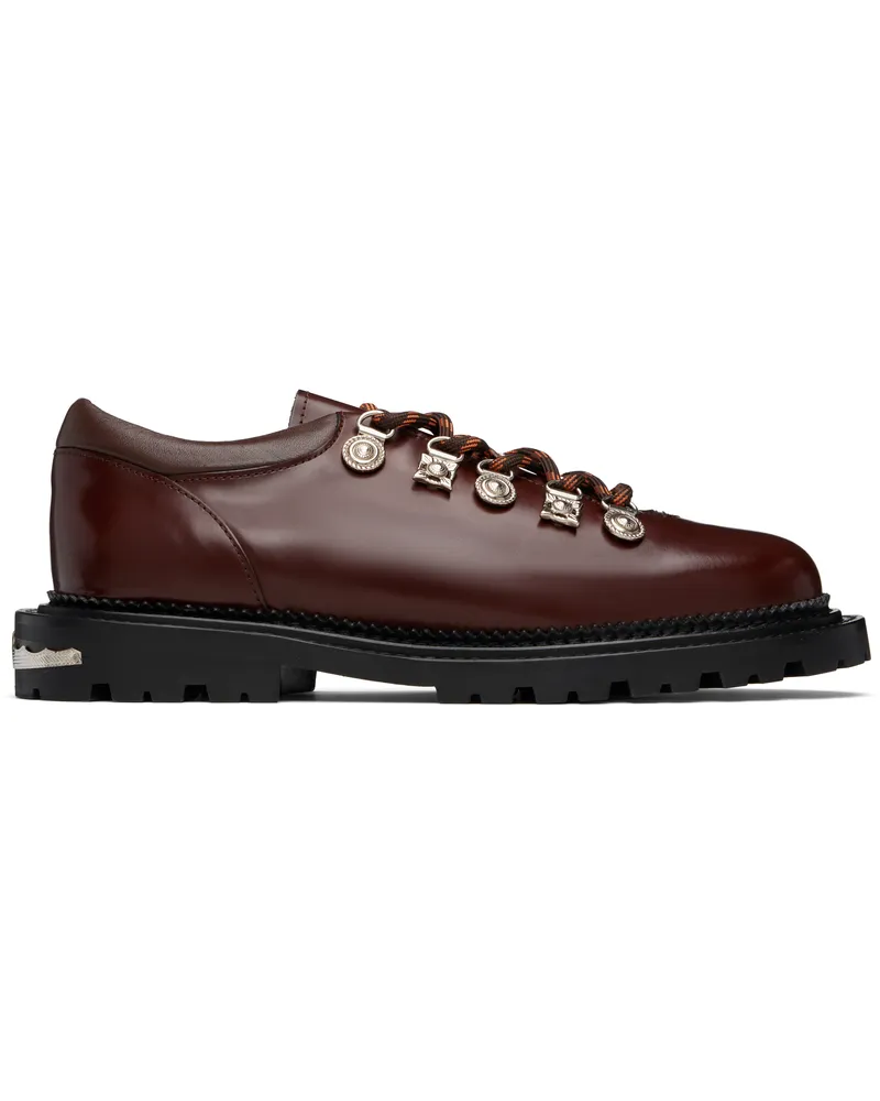 Toga Brown Leather AJ1425 Derbys Brown