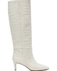 Paris Texas Off-White Stiletto 60 Tall Boots Bone