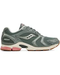 Saucony Green Progrid Triumph 4 Sneakers Agave