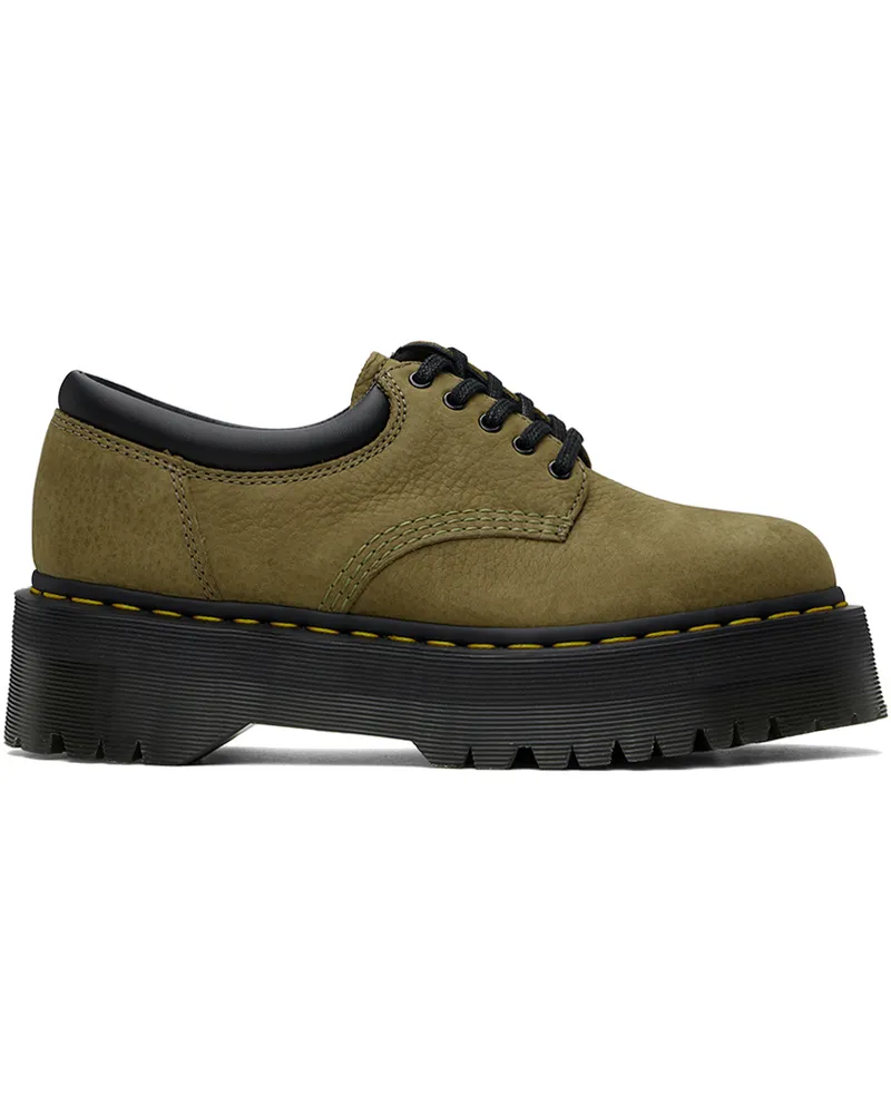 Dr.Martens Green 8053 Quad Derbys Muted