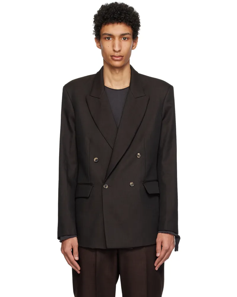 Second/Layer Brown Pico Blazer Brown