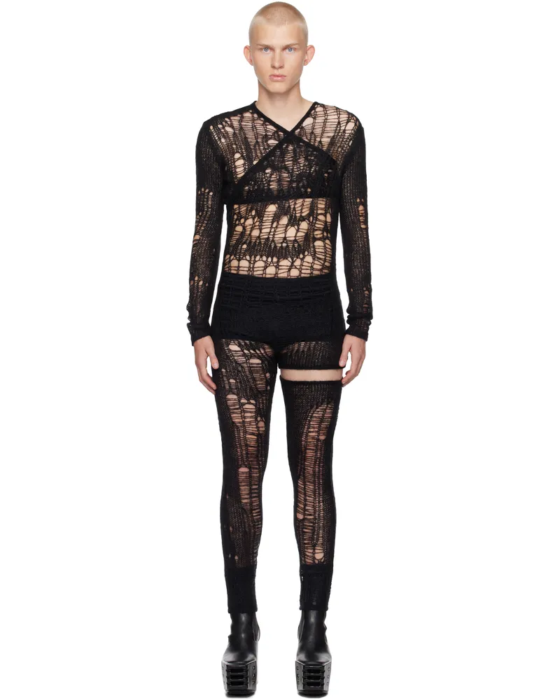 Rick Owens Black Spider Ziggy Jumpsuit 09