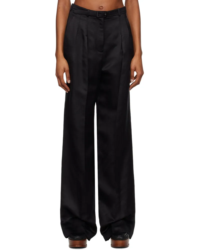 Gabriela Hearst Black Vargas Trousers Blk