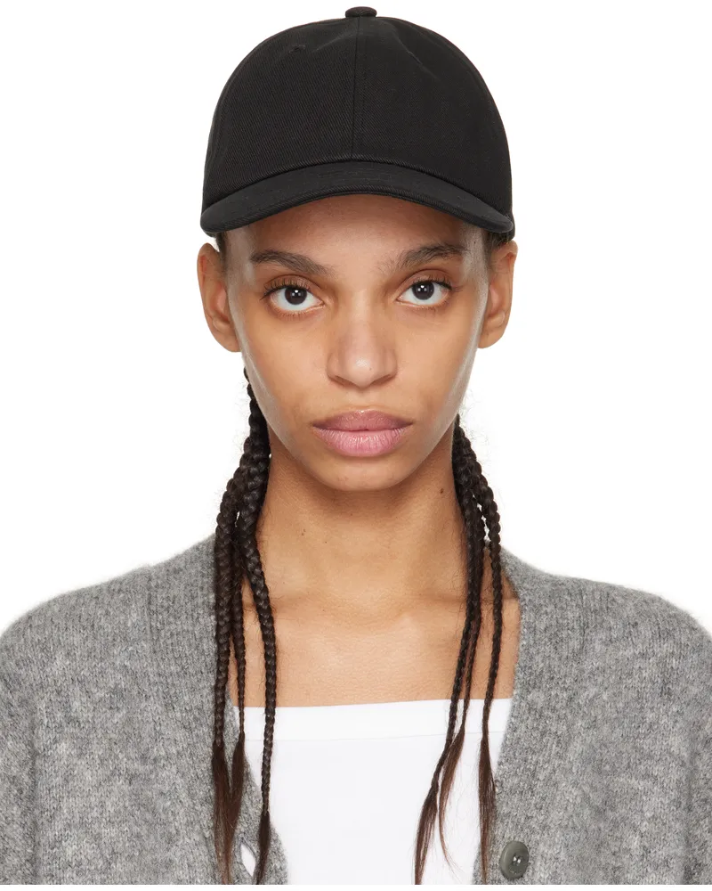Jacquemus Black 'The Jacquemus' Cap 990