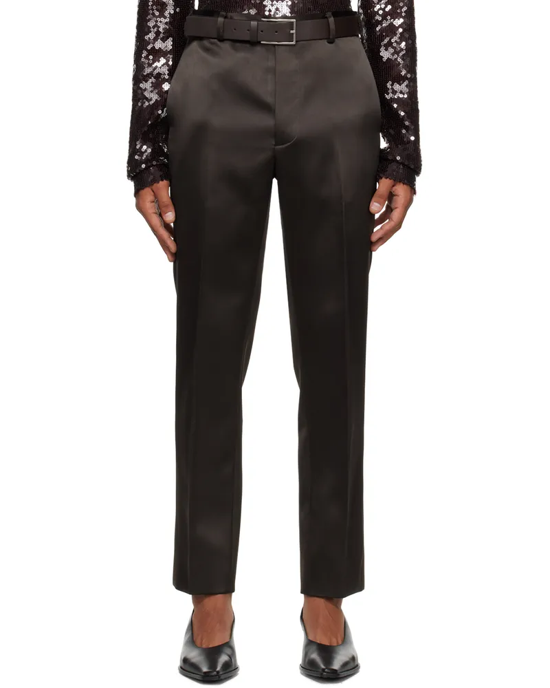 16ARLINGTON SSENSE Exclusive Brown Lyta Trousers Bitter