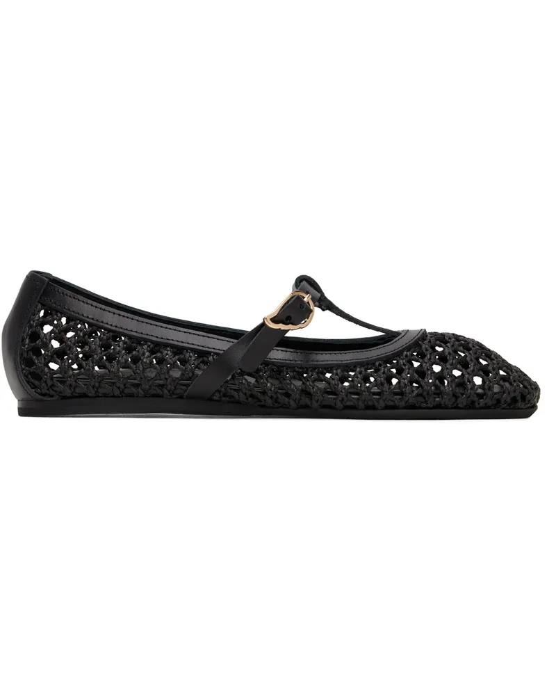 Ancient Greek Sandals Black Aerati Ballerina Flats Black