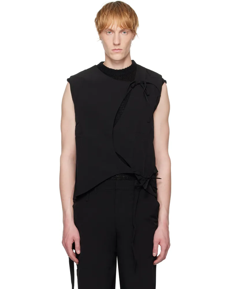 Heliot Emil Black Lavic Vest Black