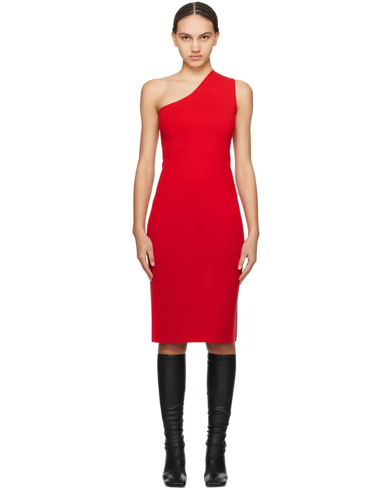 SPORTMAX Red Palma Midi Dress 3