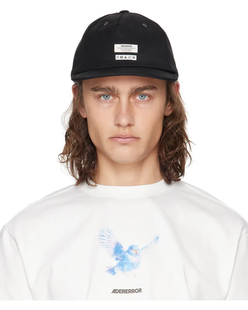 Adererror Black Langle Cap Noir