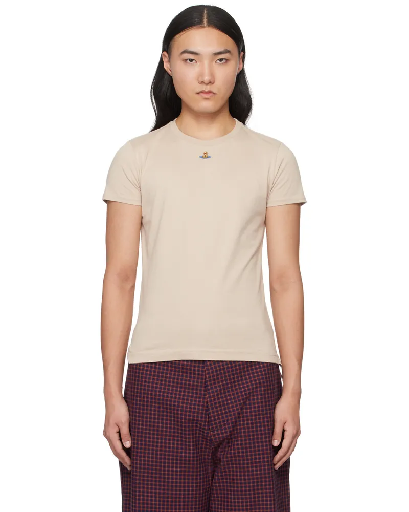 Vivienne Westwood Beige Orb Peru T-Shirt Ss24-p405