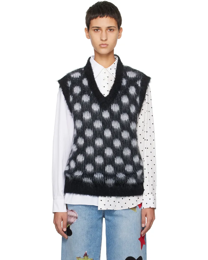 Marni Black Sleeveless Vest Don99