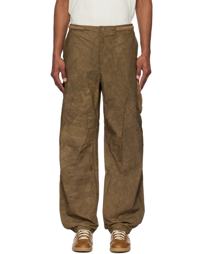 Dime Brown Trooper Pants Mocha