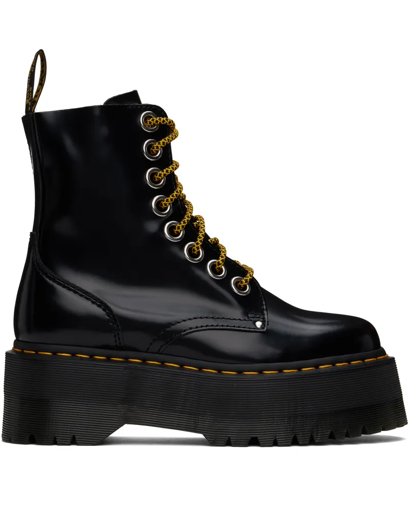 Dr.Martens Black Jadon Max Platform Boots Black