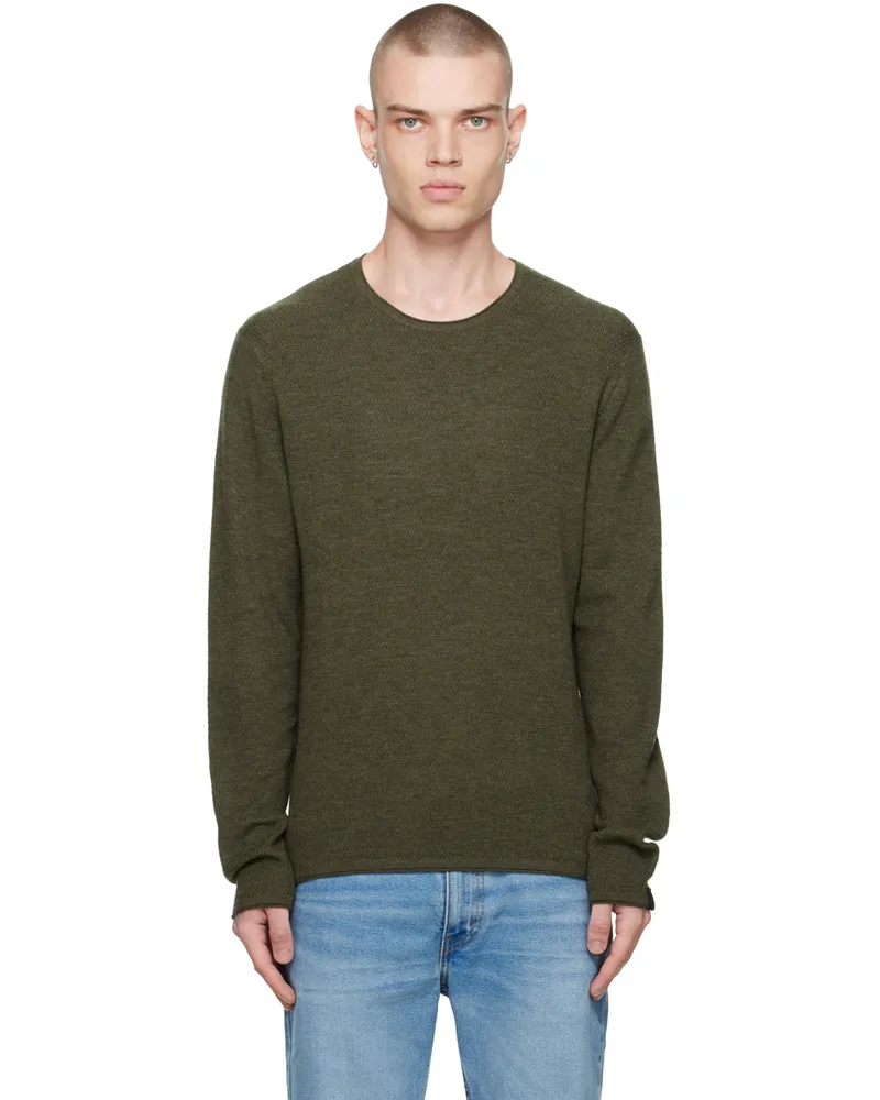 Rag & Bone Green Collin Sweater Army
