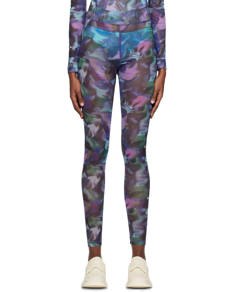 Henrik Vibskov Blue Print Leggings Brush