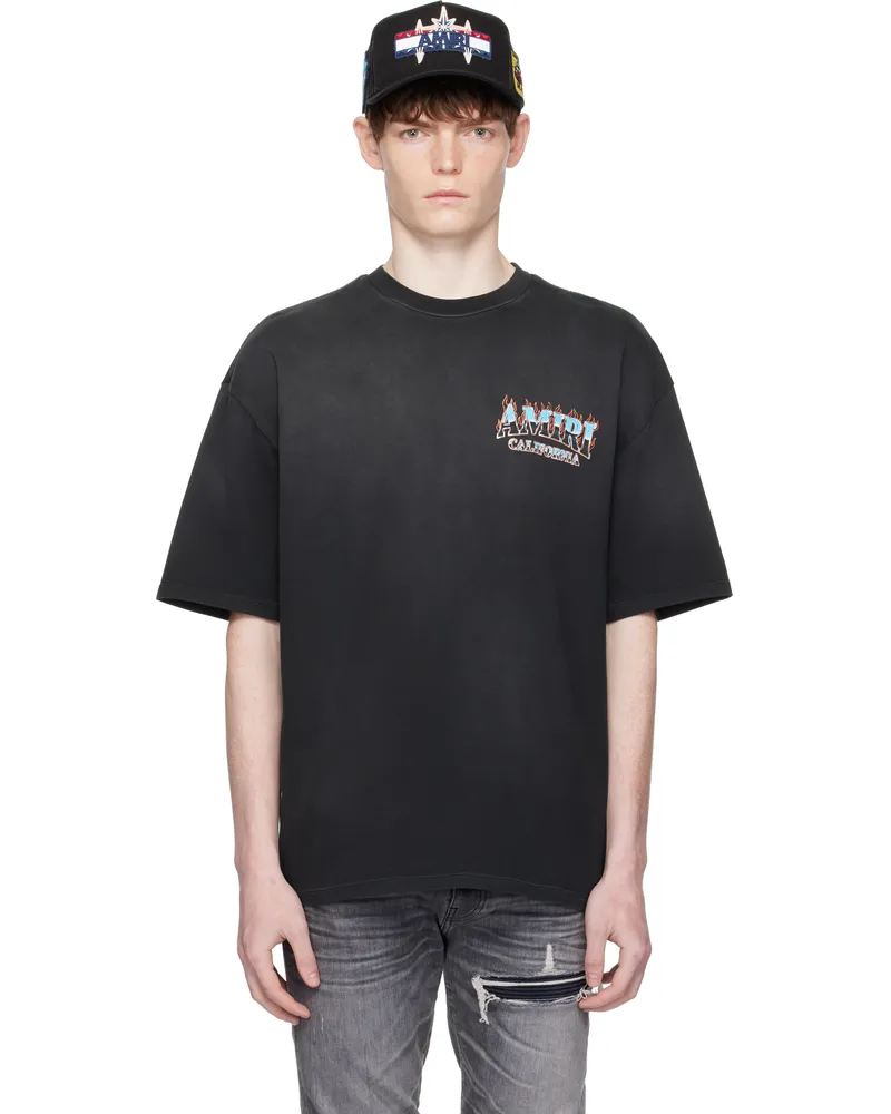 Amiri Black 'AMIRI' Sunny Place Oversized T-shirt Black