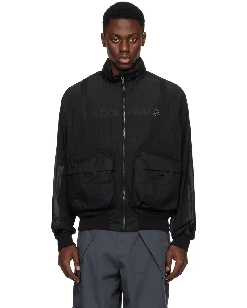 ACW* Black Semi-Sheer Jacket Onyx
