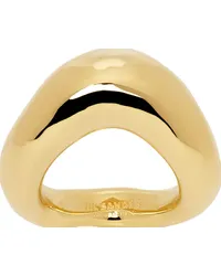 Jil Sander Gold Band Ring Gold