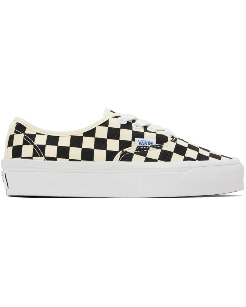 Vans Off-White & Black Authentic Reissue 44 LX Sneakers Lx
