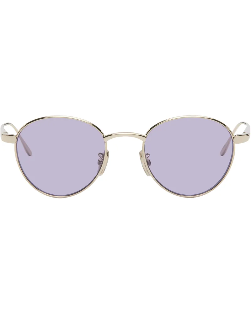Loewe Gold Groove Round Sunglasses 32y