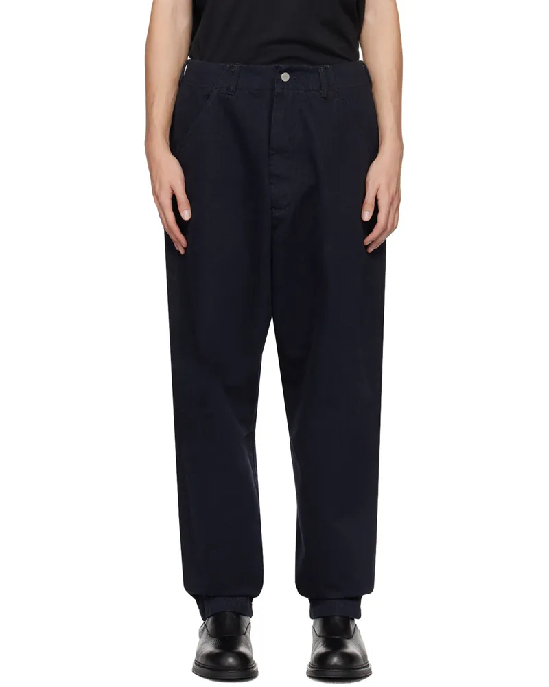 Emporio Armani Navy Loose-Fit Jeans Navy